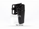 FMA CQC Serpa Holster 1911 Government Polymer BK TB1155-BK